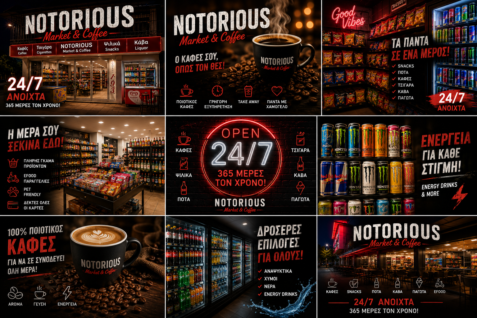 NOTORIOUS Market & Coffee promo εικόνα